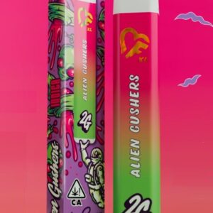 Alien Gushers Liquid Diamonds Disposable Vape by Favorites – Tropical Fruit and Sweet Candy THC Vape Flavor